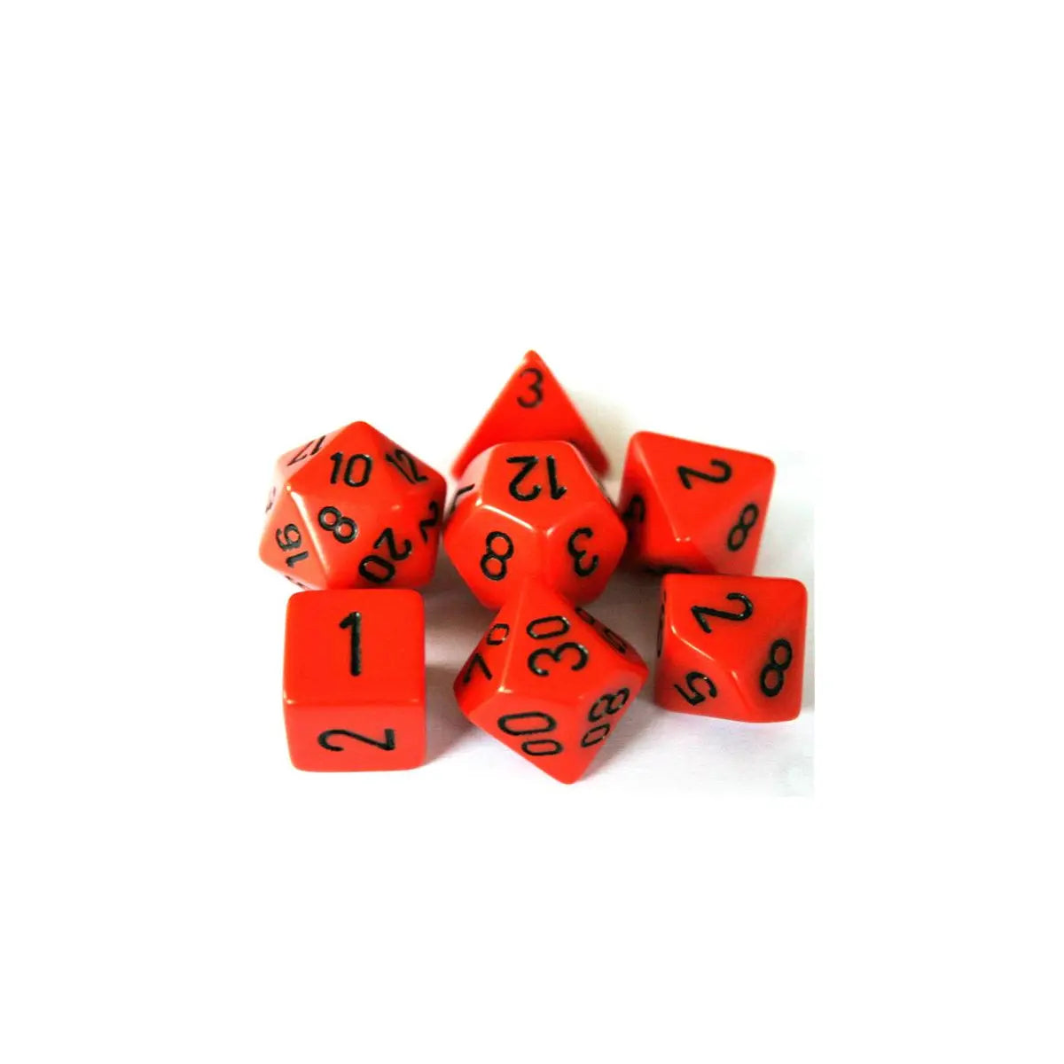 Chessex Opaque Orange Set