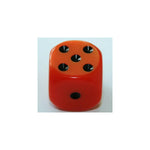 Chessex Opaque Orange W6 12mm