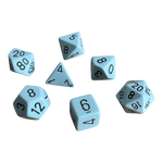 Chessex Chessex Opaque Pastel Blue/Black Set