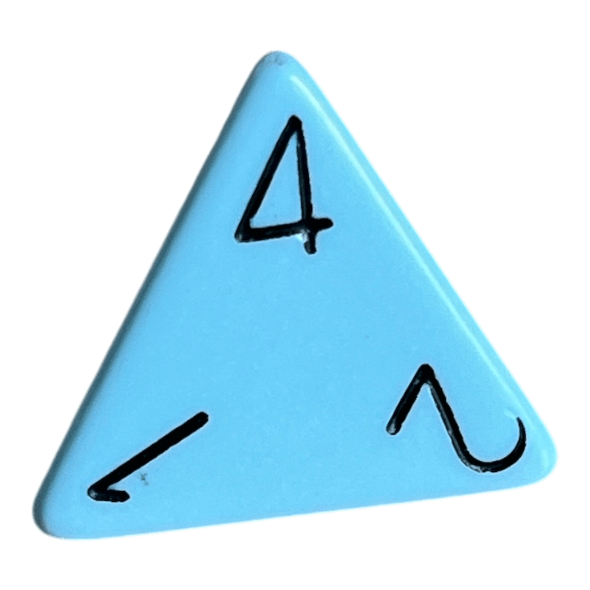 Chessex Chessex Opaque Pastel Blue/Black W4