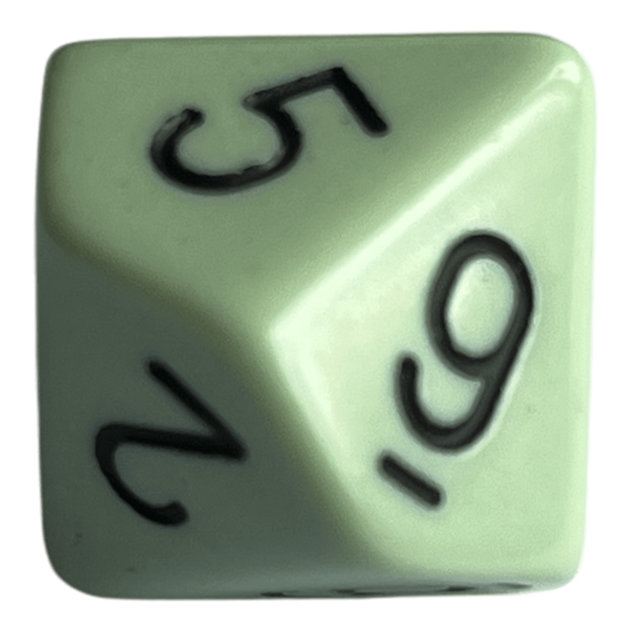 Chessex Chessex Opaque Pastel Green/Black W10