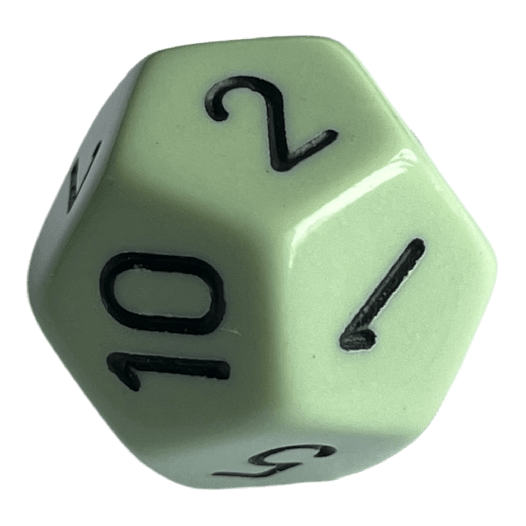 Chessex Chessex Opaque Pastel Green/Black W12