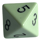 Chessex Chessex Opaque Pastel Green/Black W8