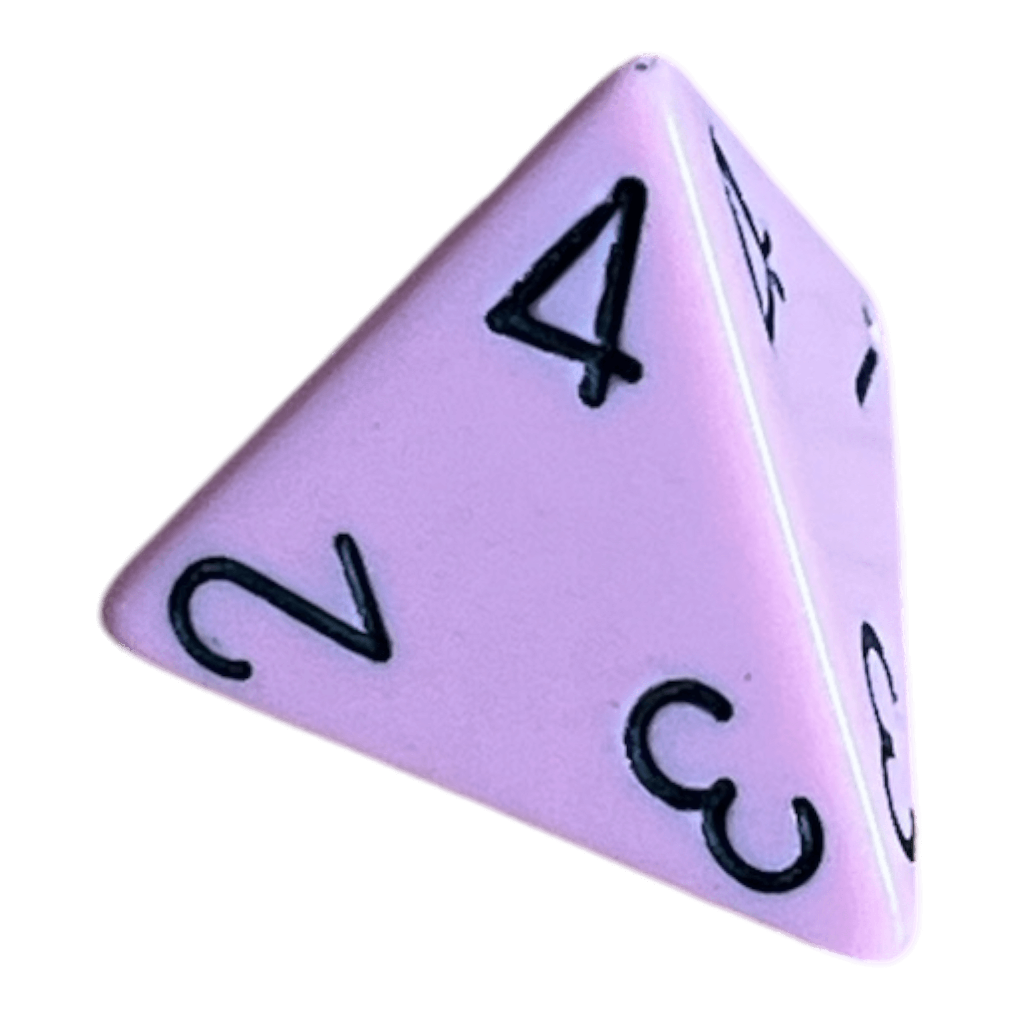 Chessex Chessex Opaque Pastel Pink/Black W4