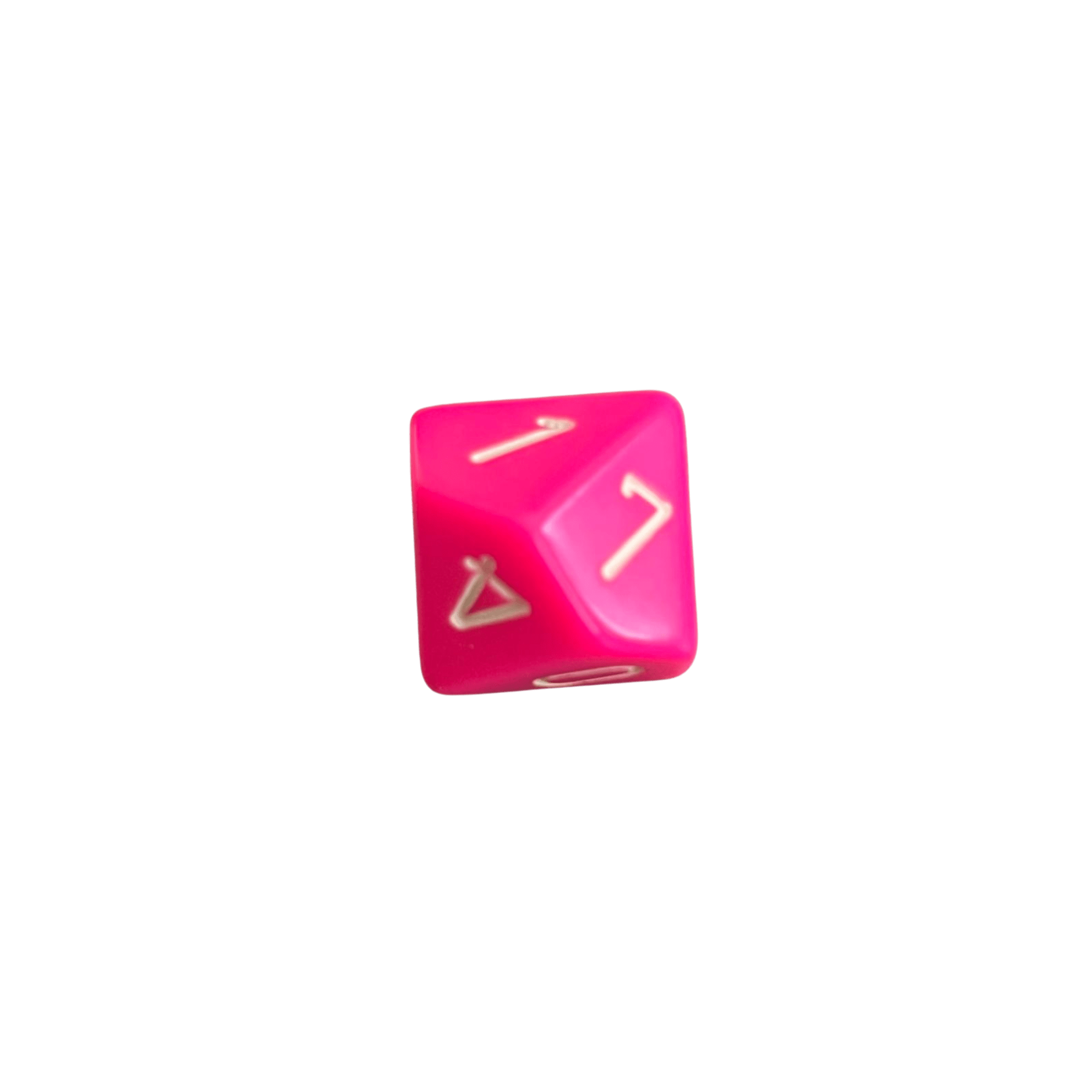 Chessex Chessex Opaque pink/white W10