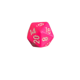 Chessex Chessex Opaque pink/white W20