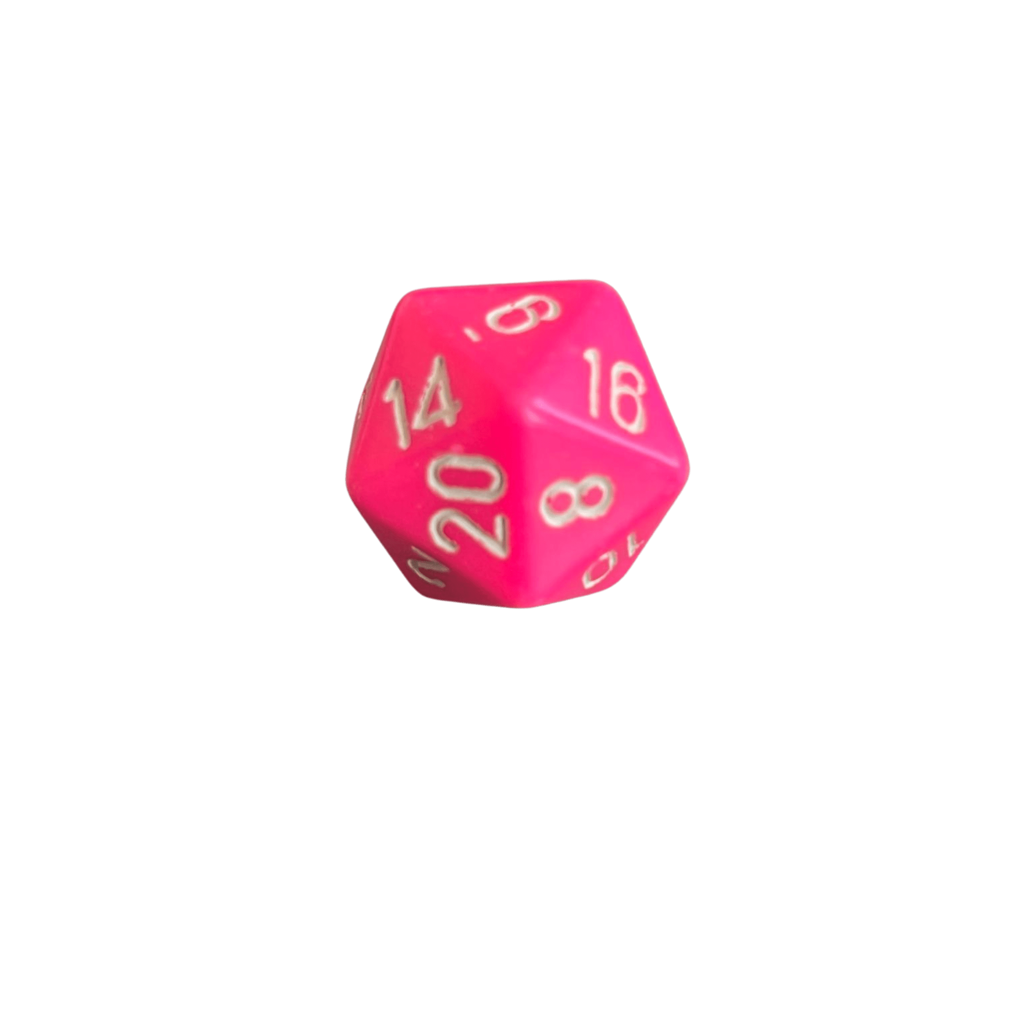 Chessex Chessex Opaque pink/white W20