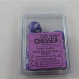 Chessex Chessex Opaque Purple 10 x W10 Set