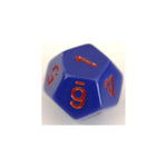 Chessex Chessex Opaque Purple/Red W12