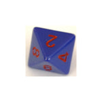 Chessex Chessex Opaque Purple/Red W8