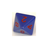 Chessex Opaque Purple/Red W8