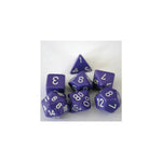 Chessex Opaque Purple/White Set