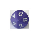 Chessex Chessex Opaque Purple/White W10