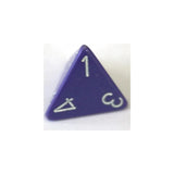 Chessex Chessex Opaque Purple/White W4