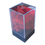 Chessex Chessex Opaque Red/Black Set