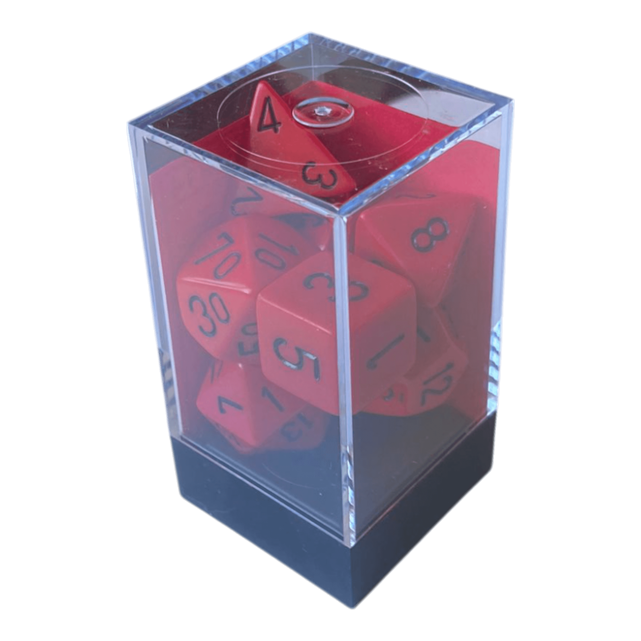 Chessex Chessex Opaque Red/Black Set