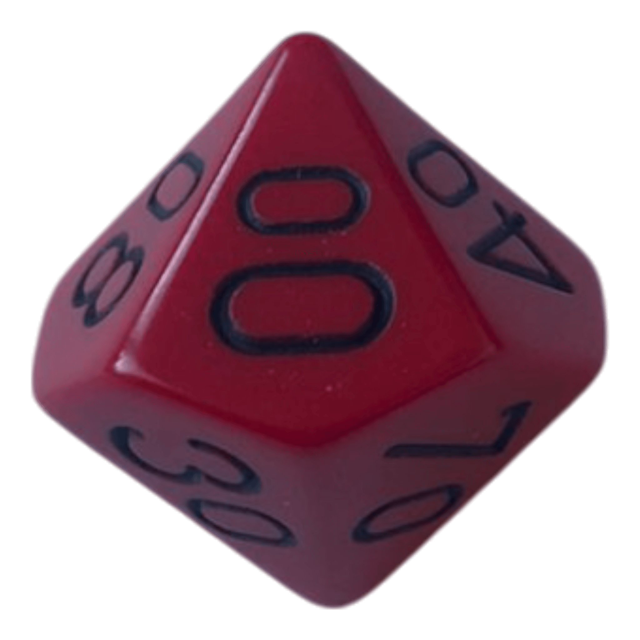 Chessex Chessex Opaque Red/Black W10-0
