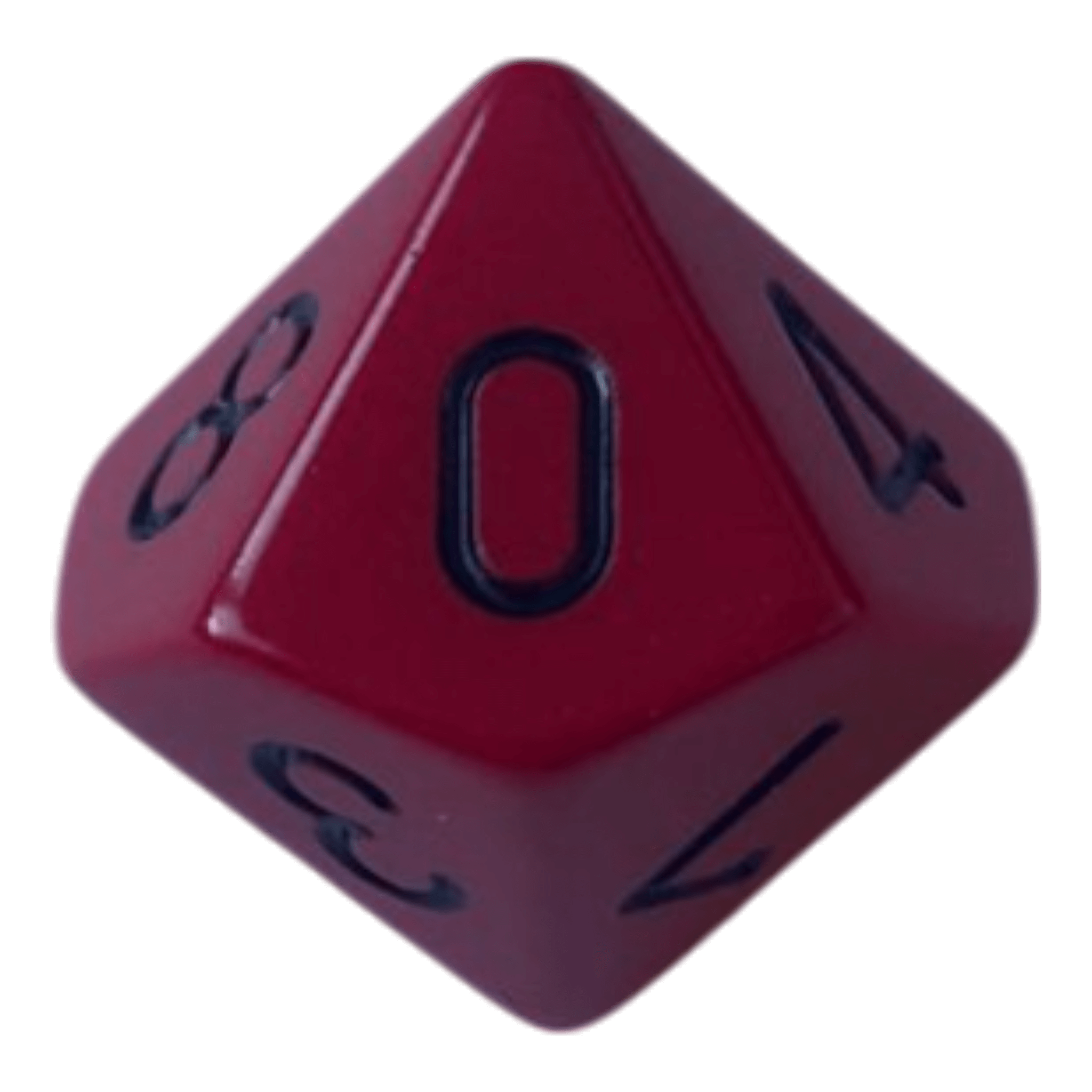 Chessex Chessex Opaque Red/Black W10