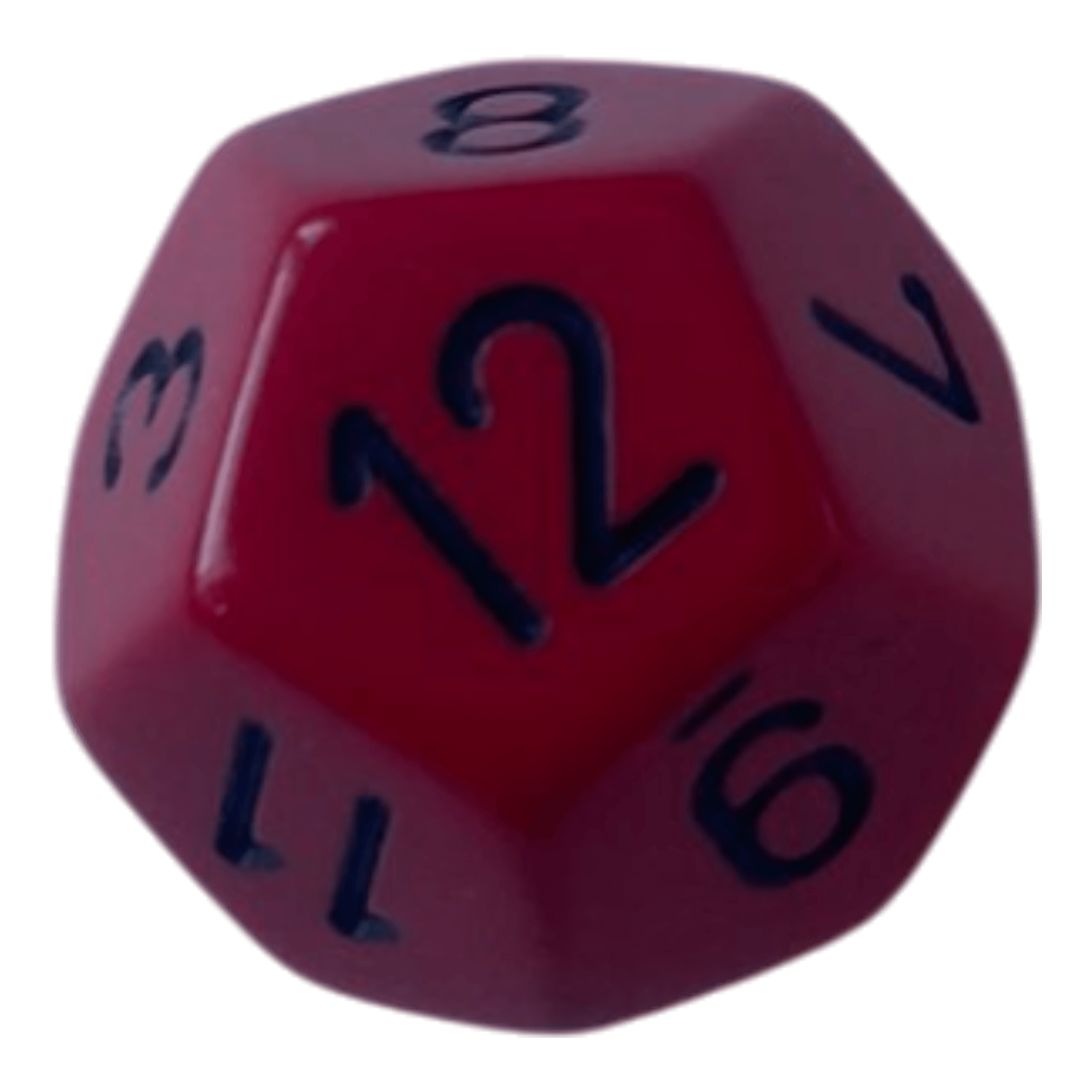 Chessex Chessex Opaque Red/Black W12