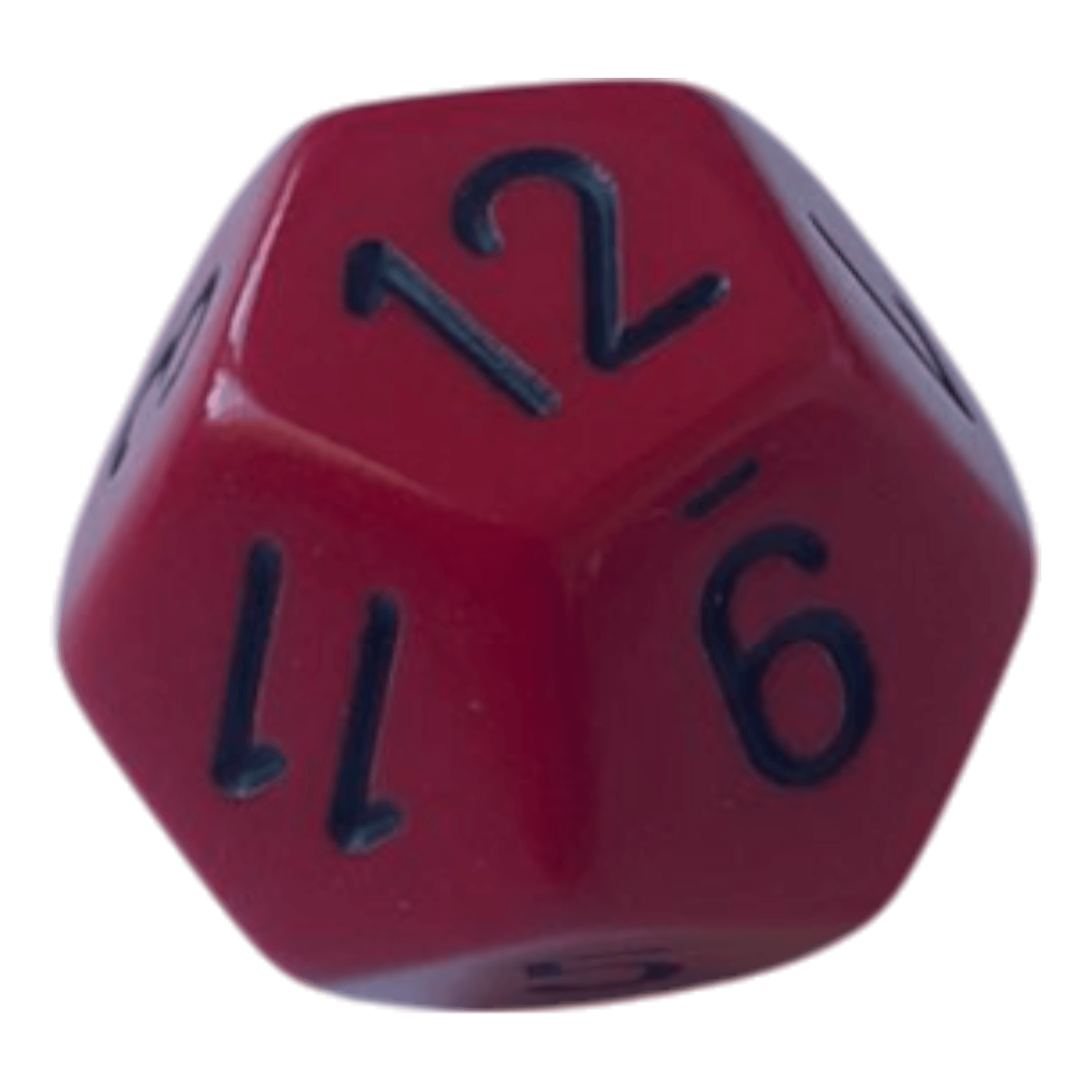Chessex Chessex Opaque Red/Black W12
