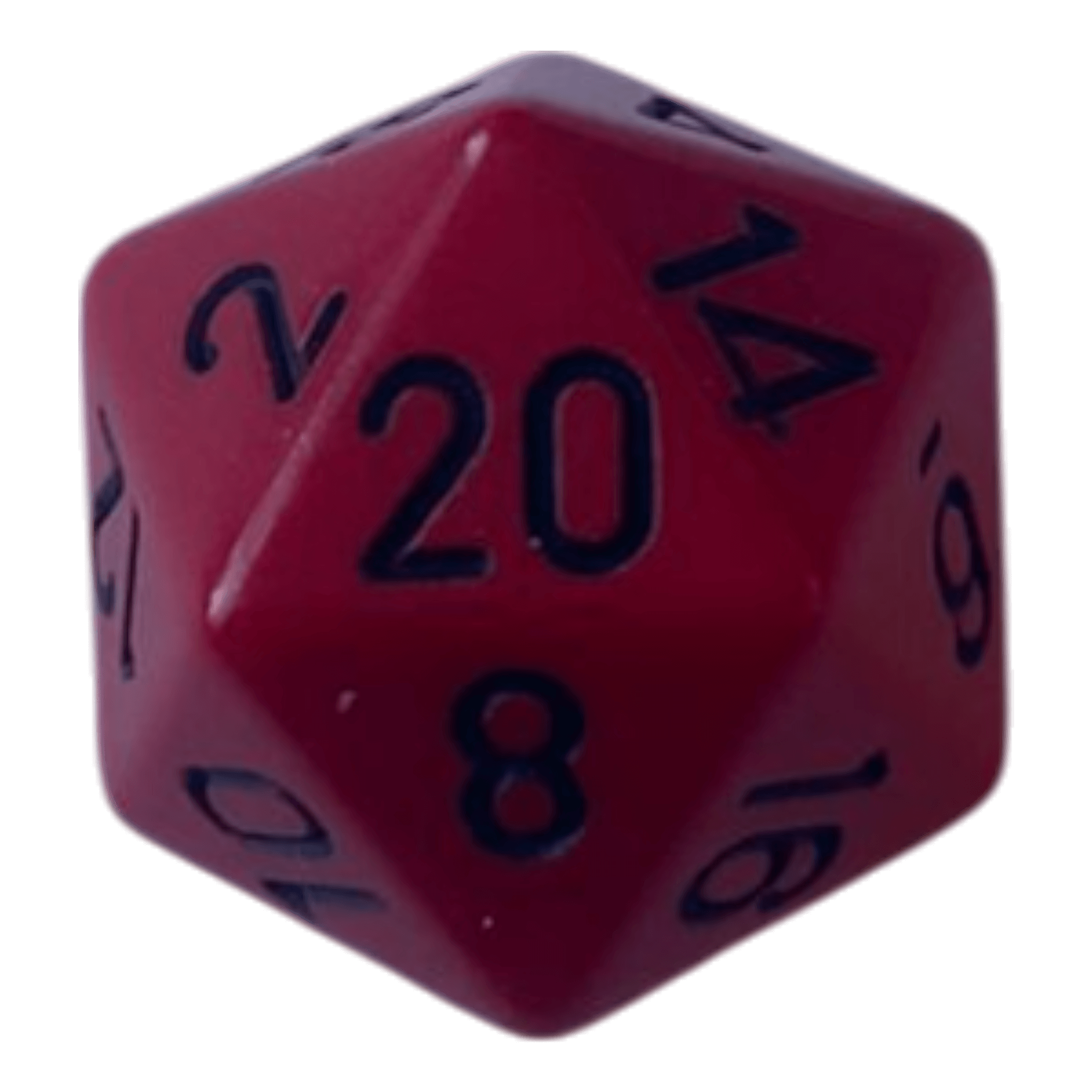 Chessex Chessex Opaque Red/Black W20