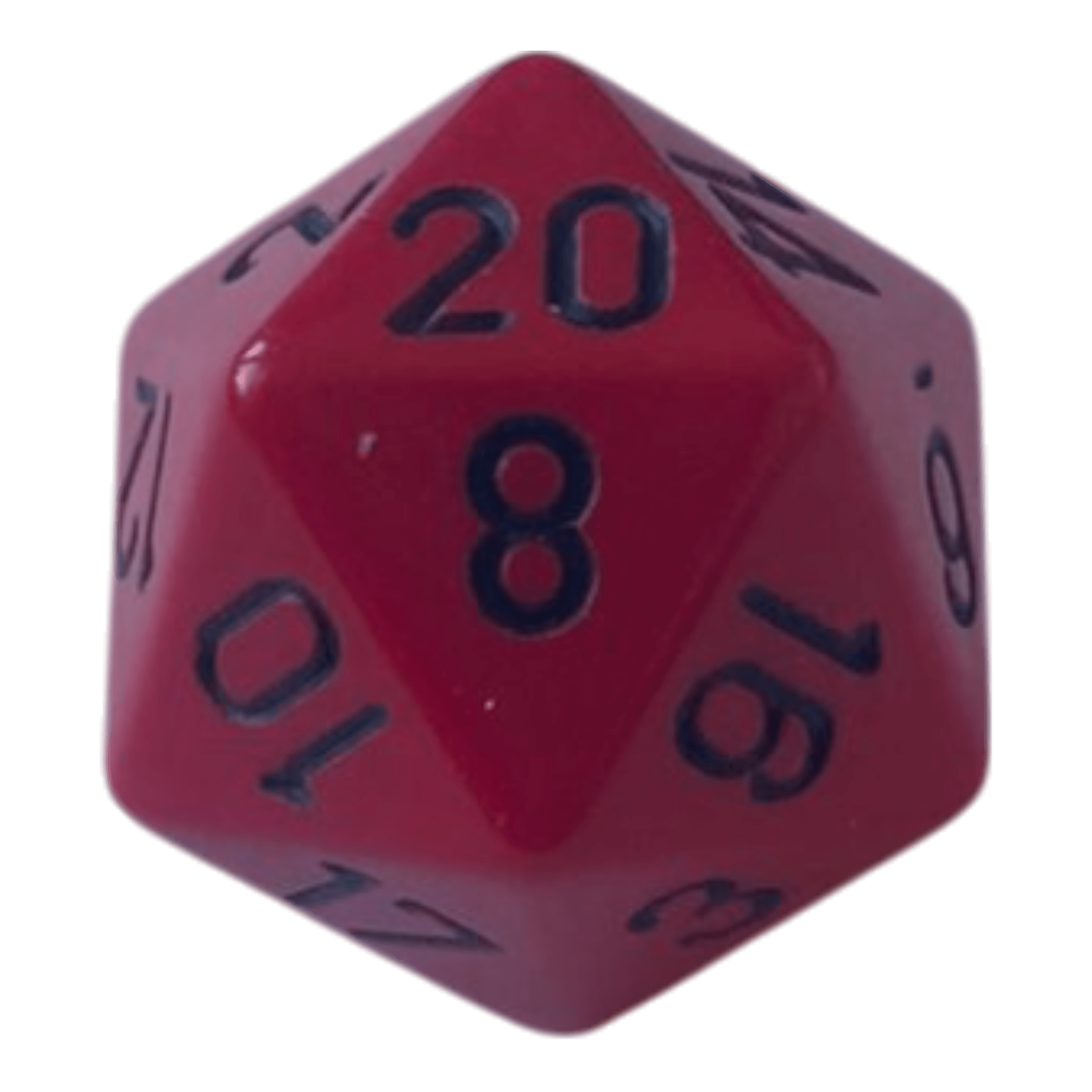 Chessex Chessex Opaque Red/Black W20