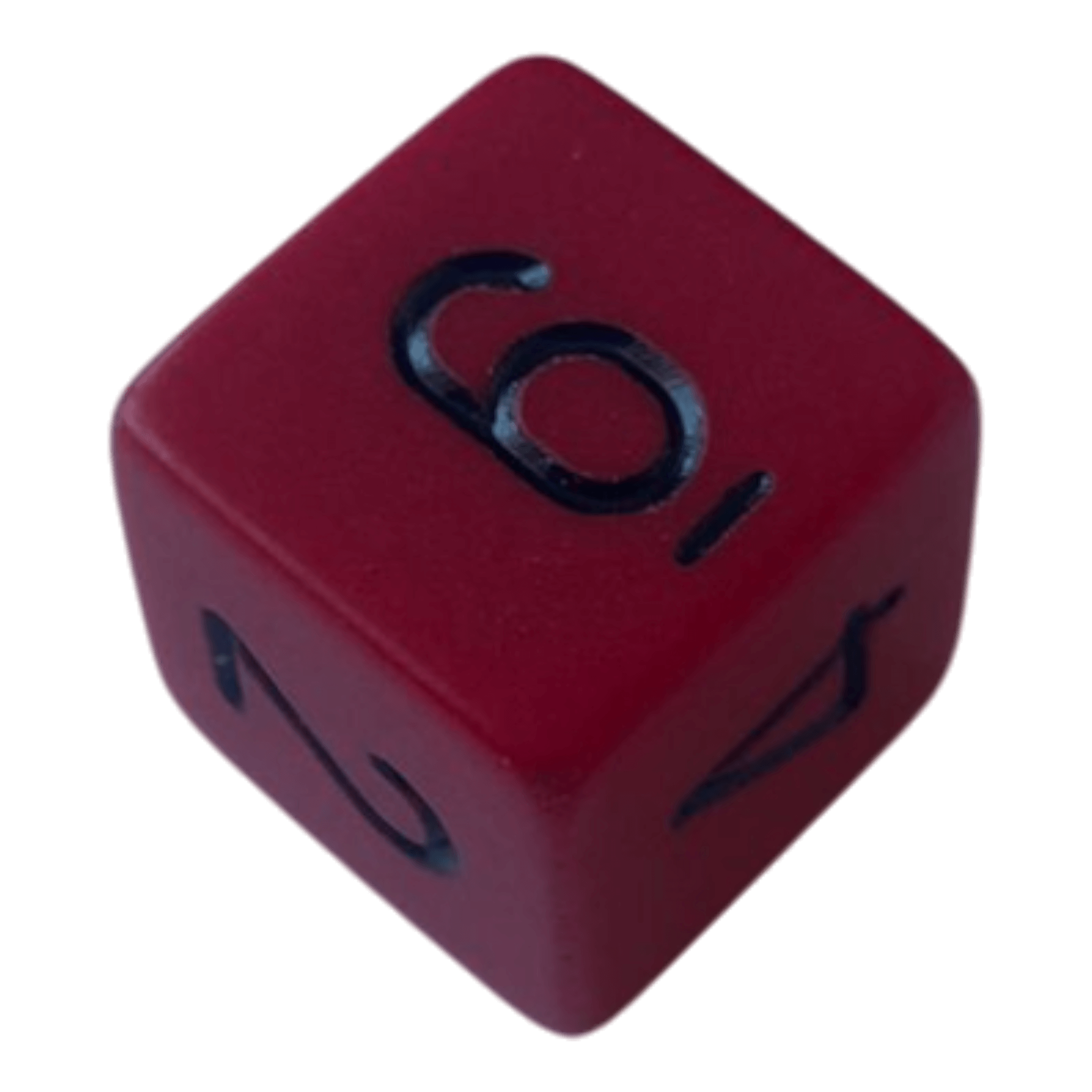 Chessex Chessex Opaque Red/Black W6