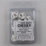 Chessex Chessex Opaque White 10 x W10 Set