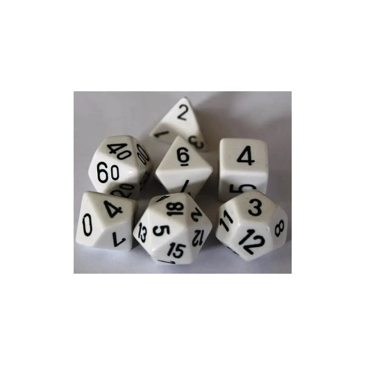 Chessex Chessex Opaque White Set