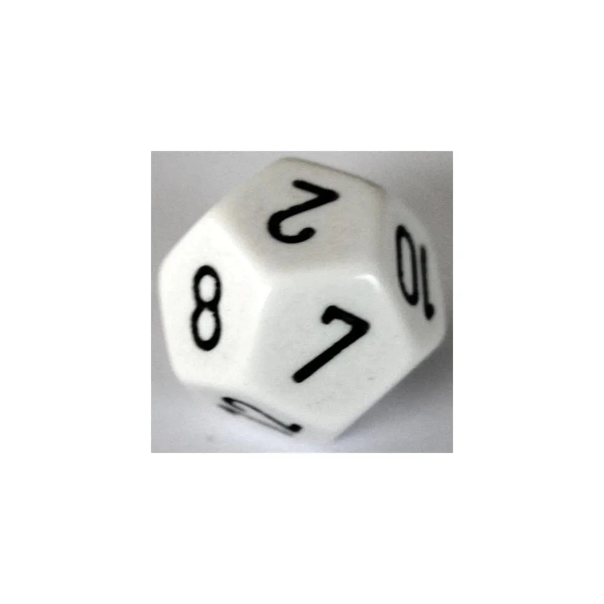 Chessex Chessex Opaque White W12