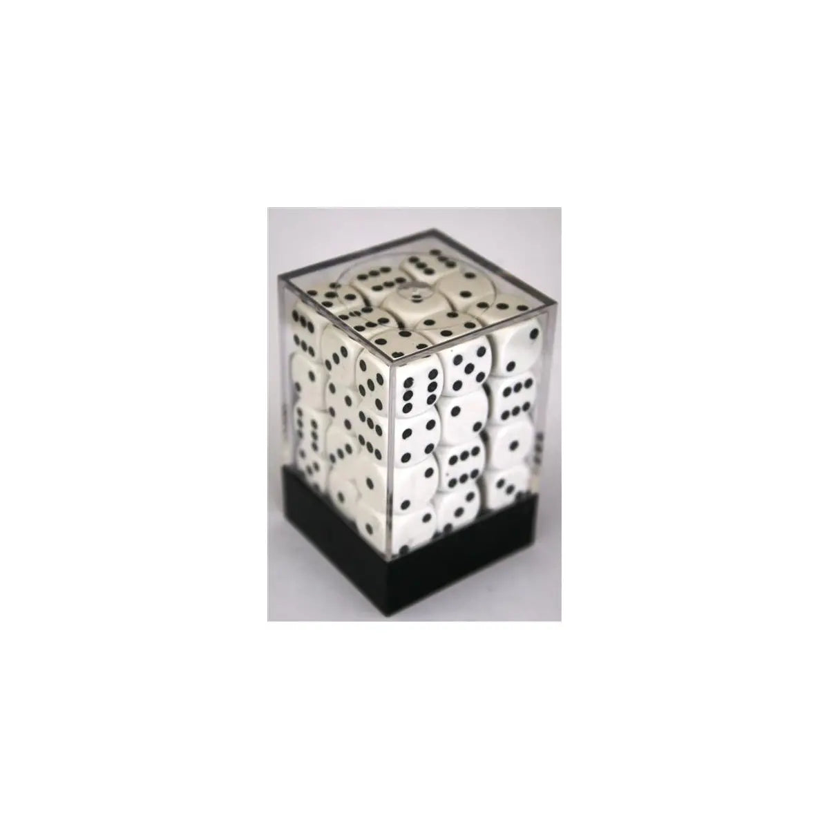 Chessex Opaque White W6 12mm Set