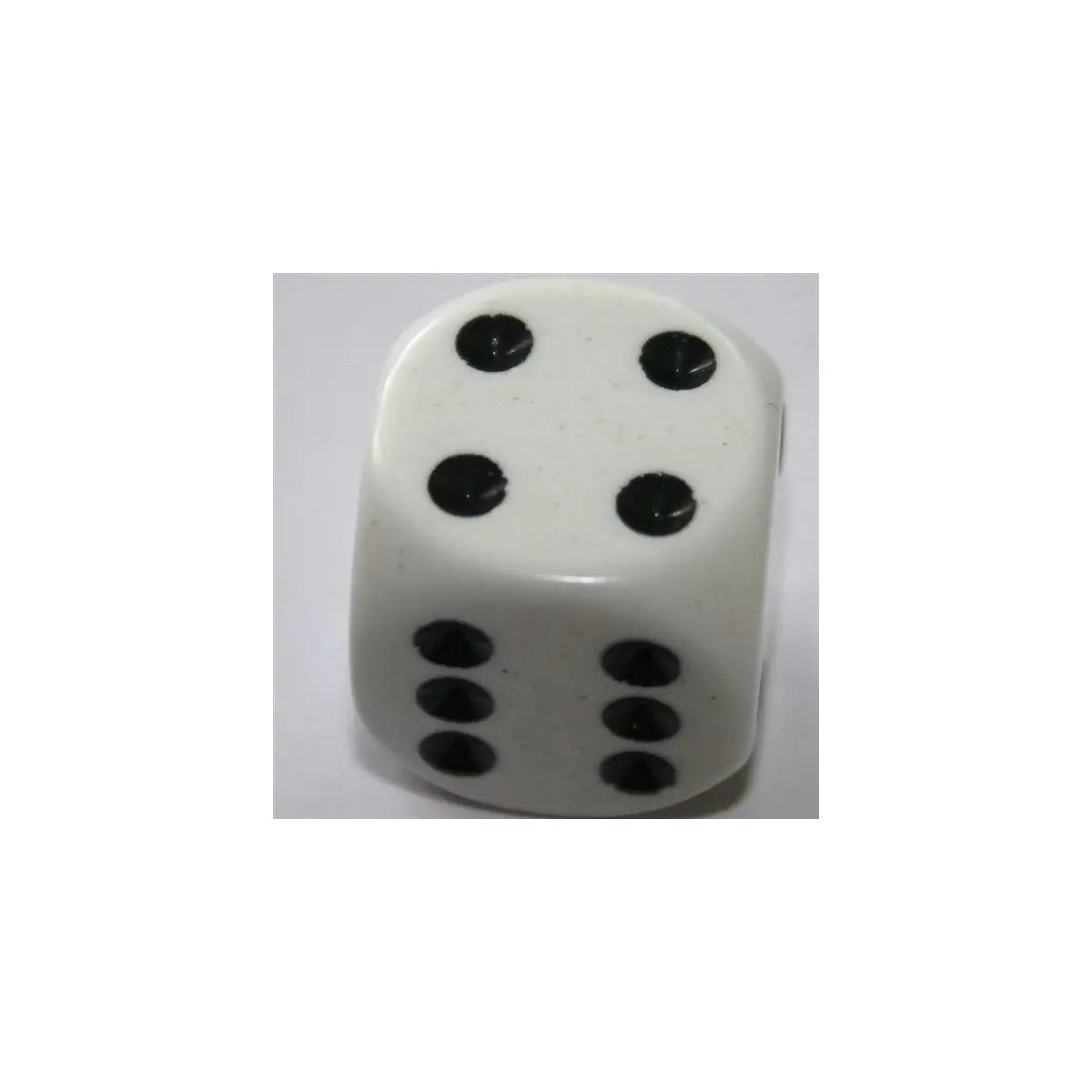 Chessex Opaque White W6 12mm