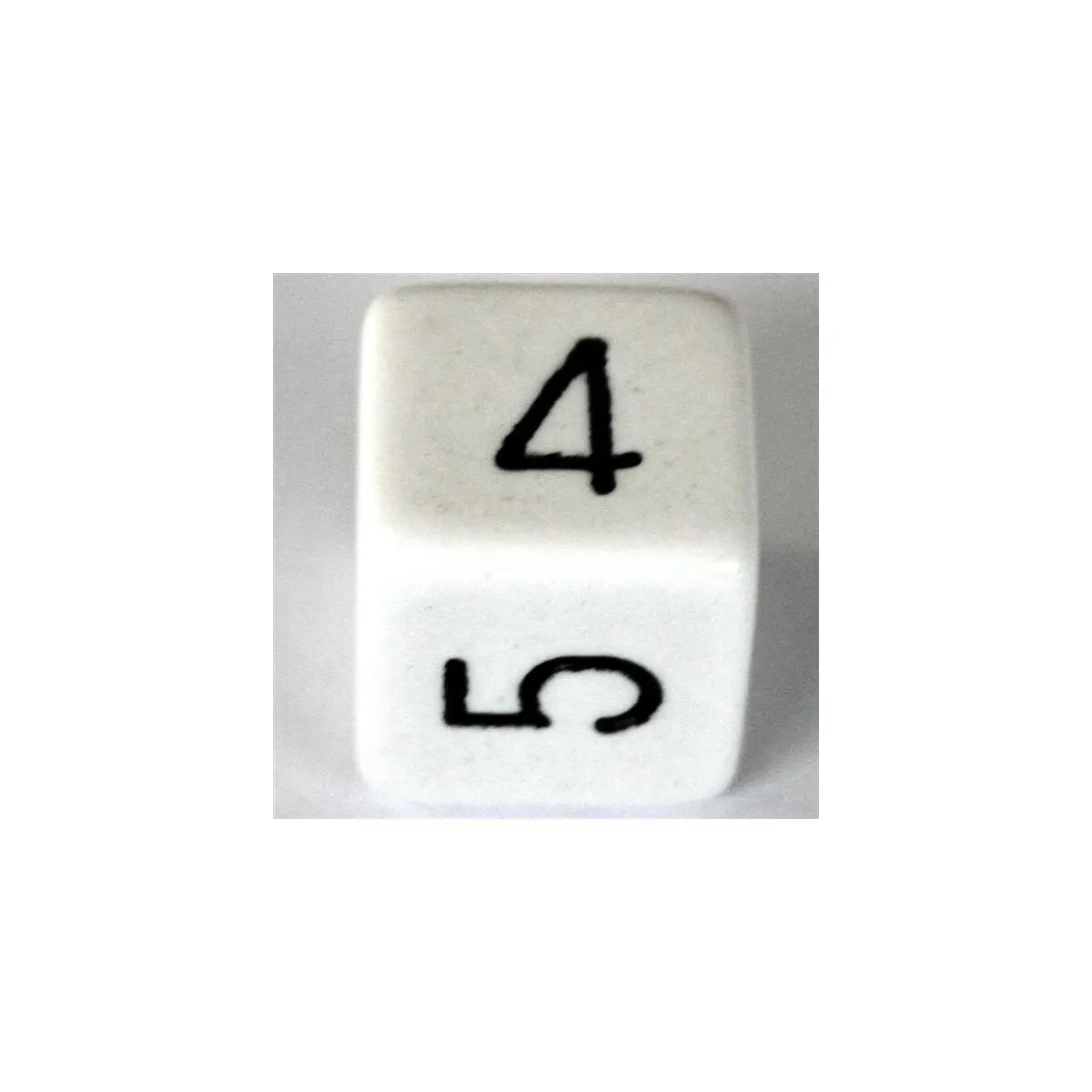 Chessex Opaque White W6