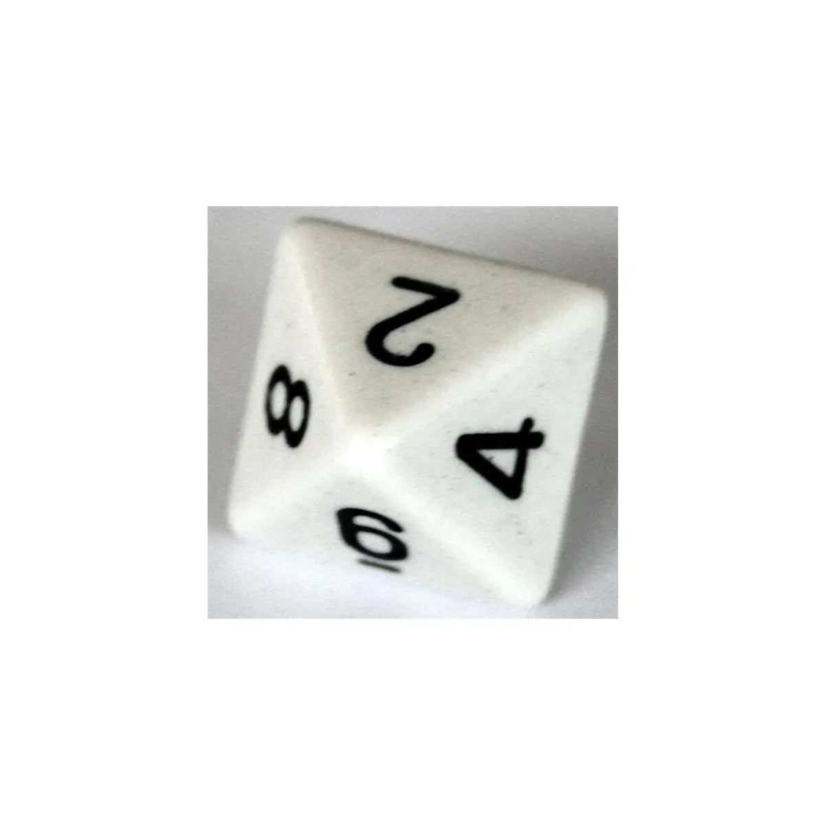 Chessex Opaque White W8