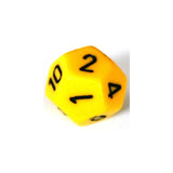 Chessex Chessex Opaque Yellow W12