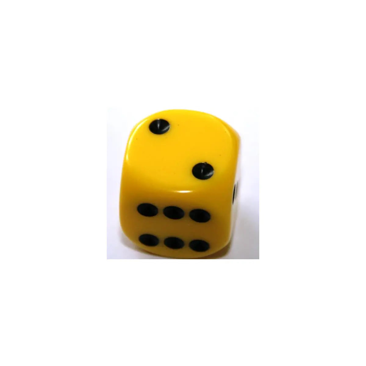 Chessex Opaque Yellow W6 12mm