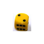 Chessex Chessex Opaque Yellow W6 16mm