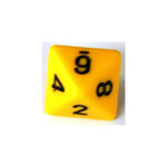 Chessex Opaque Yellow W8