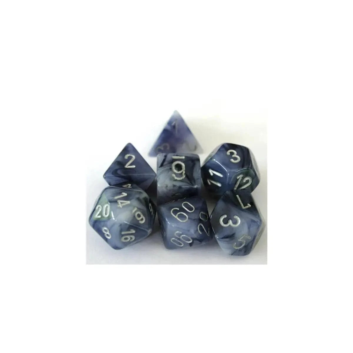 Chessex Chessex Phantom Black/Silver Set