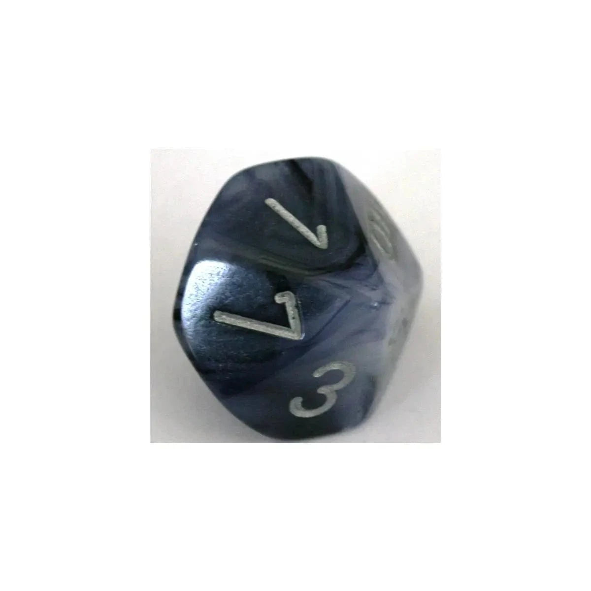 Chessex Chessex Phantom Black/Silver W10