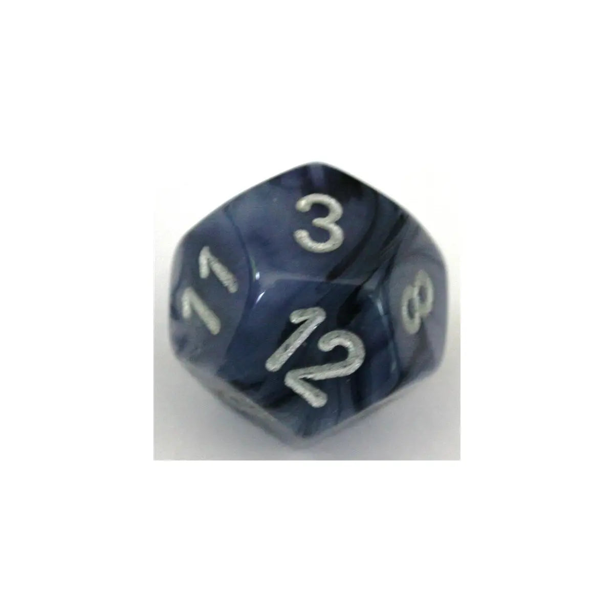 Chessex Phantom Black/Silver W12