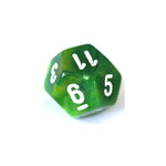 Chessex Phantom Green/White W12