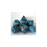 Chessex Chessex Phantom Teal/Gold Set