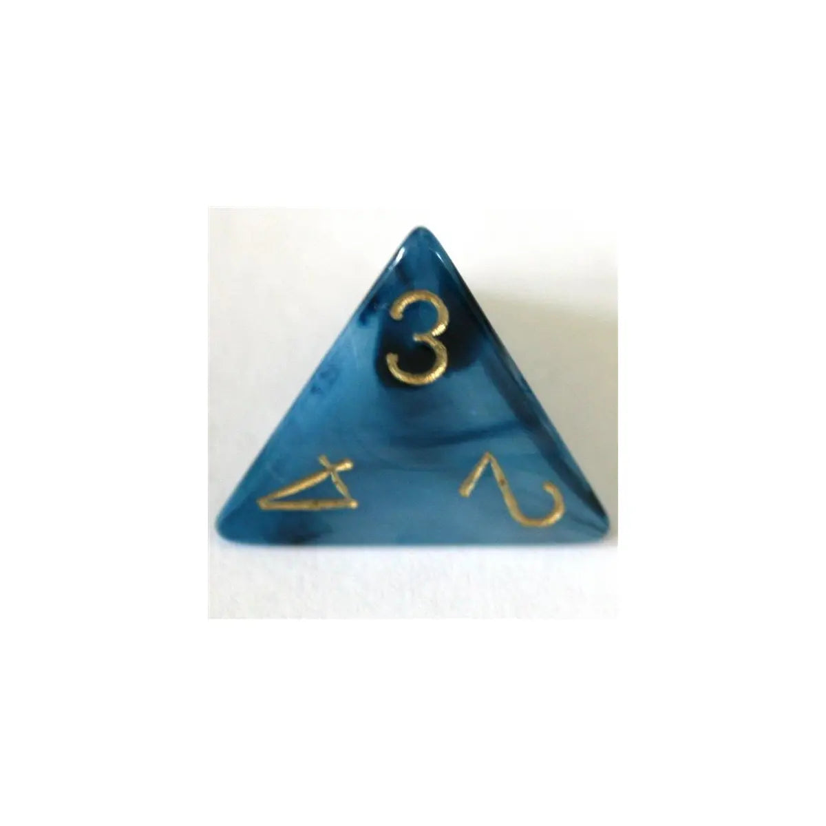Chessex Phantom Teal/Gold W4