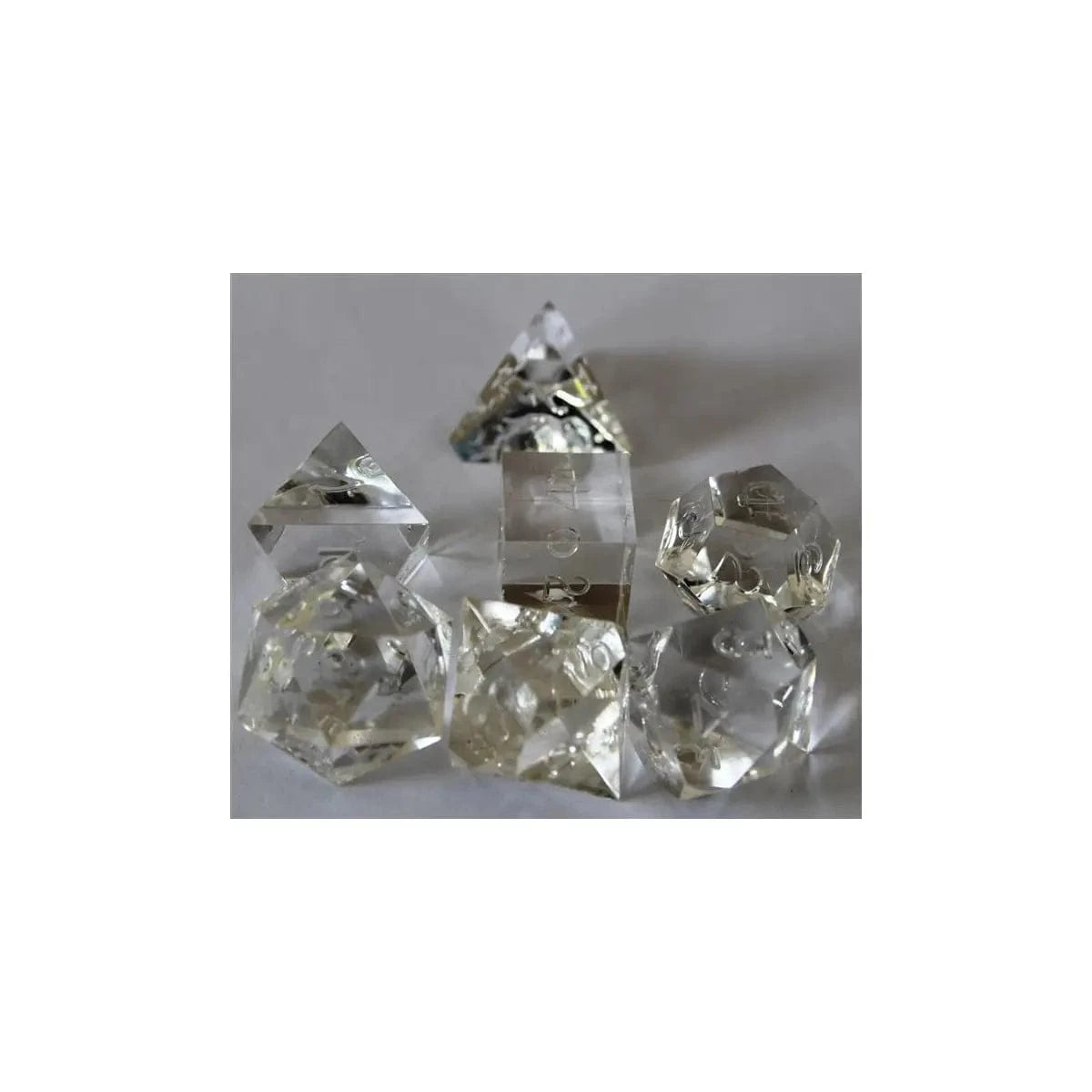 Chessex Chessex PräzisionsWürfel Set Klar