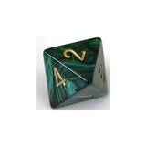 Chessex Chessex Scarab Jade/Gold W8