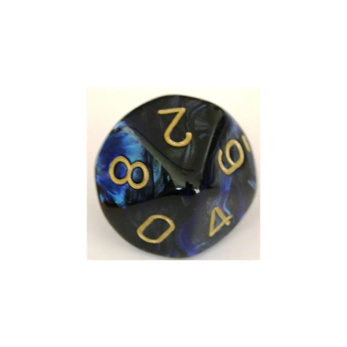 Chessex Scarab Royal Blue/Gold W10