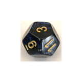 Chessex Chessex Scarab Royal Blue/Gold W12