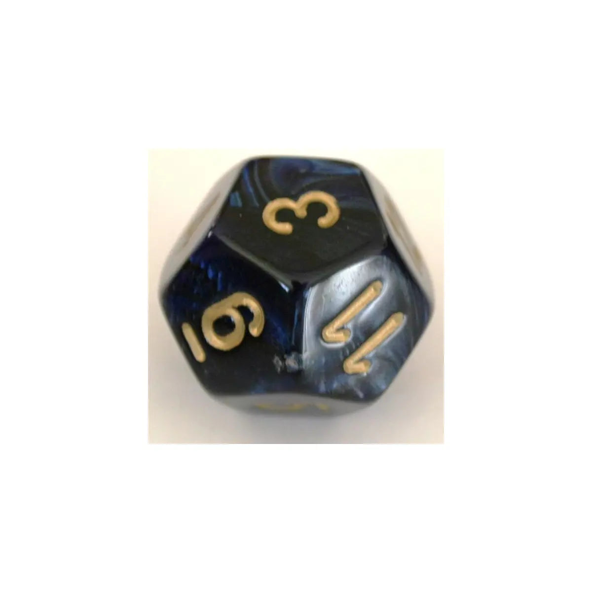 Chessex Scarab Royal Blue/Gold W12