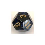 Chessex Scarab Royal Blue/Gold W12